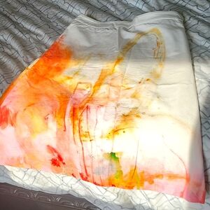 Anthropologie water color skirt